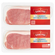 Quality homeware at prices you'll love. Danepak Unsmoked Back Bacon Rashers Twin Pack 500g Tesco Groceries