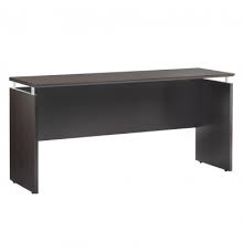 The credenza desk or a table trend started in the 14th century in italy, where people use it as a desk or a rough table. Mayline Medina Mncnz72 72 W Floating Straight Front Office Desk Credenza