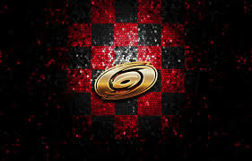 The carolina hurricanes are an american professional ice hockey team based in raleigh, north. Wallpaper Wallpaper Sport Logo Nhl Hockey Glitter Checkered Carolina Hurricanes Images For Desktop Section Sport Download