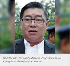 Vijaya ratnam (678 undi) dan bakal pemimpin parti cinta malaysia (pcm), datuk huan cheng guan (537 undi). Datuk Huan Cheng Guan Lim Guan Eng S Lame Attempt To Incite Fear Into Penangites Will Fail Tremendously