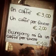 If you use the wrong one with the. Italian 101 How To Say Please Thank You And You Re Welcome In Italian