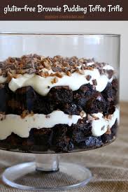 Show me more easter inspiration now. Gluten Free Brownie Pudding Toffee Trifle