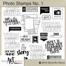 Digital And Printable Overlay Word Art Set Instant Download Etsy Digital Word Art Word Art Word Art Design