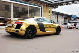 Gold Audi Audi Audi R8 Audi Cars
