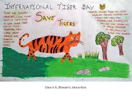 Theme 2021, significance, quotes, slogans, messages & activities. Mission Green Goa Global Tiger Day Goa 29th July 2017