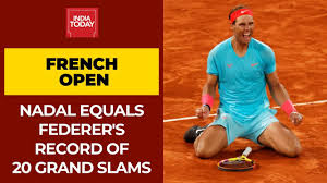 In february 2010, rafael nadal was featured in the music video of shakira's gypsy. French Open Rafael Nadal Wins 13th Roland Garros Title Levels Roger Federer S 20 Grand Slam Titles Youtube
