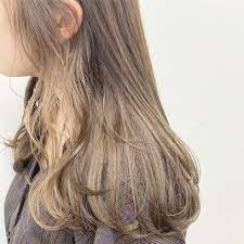 ミルクティーベージュ ミルクティーブラウン インナーカラー 髪色 ミルクティー ヘアカラー 髪 色