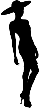 Download Elegant Lady Silhouette Free Vector Silhouettes Creazilla