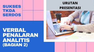 Maybe you would like to learn more about one of these? Plti Tpda Sertifikasi Dosen Soal Dan Pembahasan Tes Penalaran Analitis 2 Urutan Presentasi Youtube
