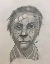 In the ER and waiting for emergency appendectomy and this is my art