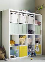 Storage Boxes And Baskets Are Not Just Containers To Throw Things Into They Re Also A Great Way To Complement Your Ikea Catalog Ikea Decor Ikea Shelving Unit
