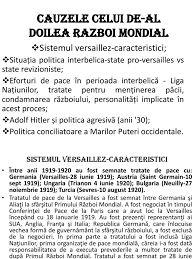 In pacific americanii si australienii. Cauzele Celui De Al Doilea Razboi Mondial