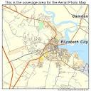 Aerial Photography Map of Elizabeth City, NC North Carolina