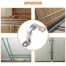 Maybe you would like to learn more about one of these? Keadic 30pcs M50 Two Hole Strap U Bracket Tube Strap Tension Clips Stainless Steel Heavy Duty Rigid Pipe Strap Clamp For Pipe Fixing On Various Surfaces And Support Structures Industrial Scientific