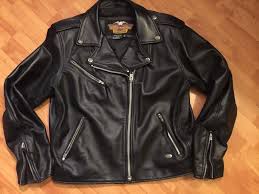 Leather Harley Davidson Jacket Womens Xl Black Vintage Style Usa Made Harley Davidson Jacket Jackets For Women Usa Fashion