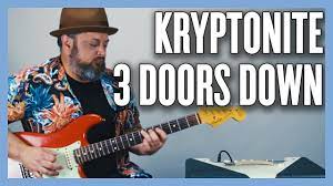 Kryptonite 3 Doors Down Guitar Lesson Tutorial Youtube