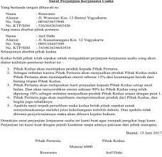 Doc contoh surat perjanjian kerjasama usaha bisnis surat perjanjian 1712. 14 Contoh Surat Perjanjian Kerjasama Terlengkap Yang Pernah Ada