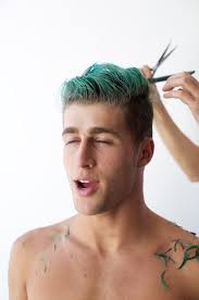 This Surfer Dyes His Hair Crazy Colors And Always Looks Insanely Hot Photos Dyed Hair Men Hair Color Crazy Men Hair Color