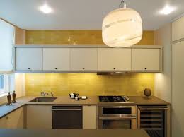 yellow kitchen tiles