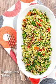 Easy Tabbouleh Salad Recipe Vegetarian Recipes Dinner Veggie Recipes Salad