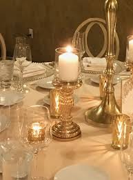 Maybe you would like to learn more about one of these? Gold Mercury Glass Pillar Candle Holder Rental With Glass Hurricane 30 Available In This Size Www Mercury Glass Pillar Candle Holders Candles Candle Holders