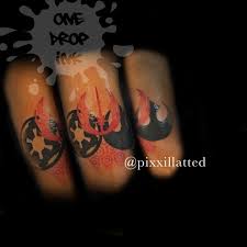 128 star wars imperial tattoo; Pixxillatted Comic Anime Symbol Star Wars Jedi Sith Empire Black And Red