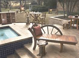 Image Detail For Country Western Style Rustic Cowhide With Hair Hide Western Home Rustic Patio Furniture Rustic Patio Diy Outdoor Furniture