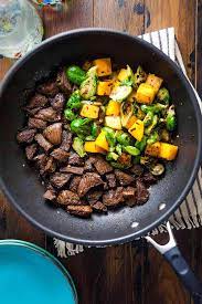 Wondering how to get sirloin steak tips? Rosemary Balsamic Sirloin Tip Steak With Fall Vegetables