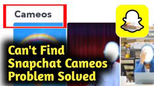 If your phone is slow. Can T Find Cameos Snapchat Problem Solved Youtube