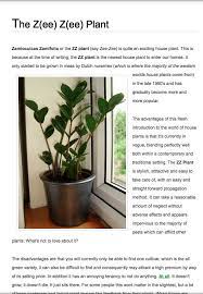 Note Lots Of Facts On Zamioculcas Zamifolia Aka Zz Plant Plants Propagating Plants Zz Plant