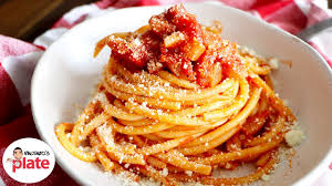 It's one of my favorite italian pasta dishes! Amatriciana Recipe How To Make Authentic Pasta Amatricianavincenzo S Plate