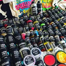 Close Up Of Some Of My Stash Here Are Mostly The Shower Gels Lush Lushie Lushstash Lushcosmetics Lushcollectio Lush Cosmetics Lush Products Shower Gel