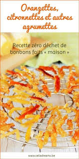 Orangettes Citronnettes Et Autres Agrumettes Recette Zero Dechet Pour Des Bonbons Maison Recette Recette Bonbons Faits Maison Et Orangettes