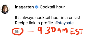 Simply mix all of your ingredients in a large glass pitcher. Ina Garten Made A Giant Cocktail For Herself At 9 30 A M And Now She S My Hero