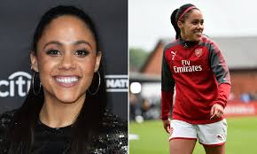 Watch as arsenal legend alex scott goes gorilla trekking with visit rwanda. Former Arsenal Women S Captain Alex Scott Reveals She Used To Earn Just 100 Per Match Daily Mail Online