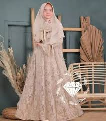 Tren baju natal anak perempuan 2015 â€¢ info tren baju. Dirra Kids Syari Dress Gamis Anak Perempuan 7 10 Tahun Gamis Anak Perempuan 11 13 Tahun Baju Kondangan Anak Perempuan Dress Anak Perempuan Baju Pesta Anak Perempuan