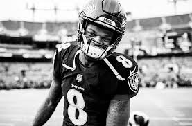Baltimore Ravens Black And White Pin By Valentayyee On Lamar Goatson Ravens Football Lamar Jackson Baltimore Ravens