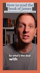 Martin Luther hated the book of James, but it’s one of the most important  books of the #Bible. So, how do we understand this controversial book? No  one can earn their way into salvation by doing good ...