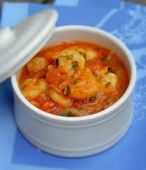 Fricassee De Crevettes A L Antillaise Recettes De Cuisine Recette Cuisine Antillaise