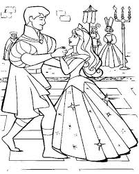 Kids are not exactly the same on the outside, but on the inside kids are a lot alike. Princess Aurora Wedding Dance With Prince Phillip In Sleeping Beauty Coloring Page Color Luna