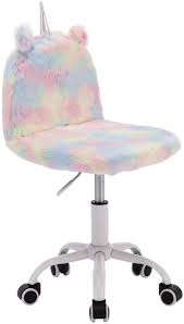 ( 4.3) out of 5 stars. Buy Wahson Children S Study Desk Chair Colorful Faux Fur Soft Fluffy Swivel Chair Adjustable Height Computer Chair For Kids Colorful Online In Thailand B07t4ggzvv