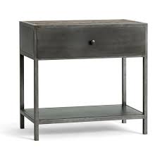 Nightstands Bedside Tables Pottery Barn In 2020 Metal Nightstand Bedside Table Metal Pottery Barn Furniture