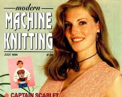 Vintage Knitting Machine Pattern Magazinemodern Machine Knitting JULY  1994knitmaster & Silver Reed Knitting Machinesinstant Download PDF