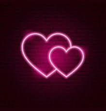 Heart Neon Sign Royalty Free Vector Image Vectorstock In 2020 Neon Signs Black Aesthetic Wallpaper Pink Neon Sign