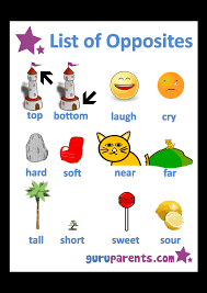 Opposites Worksheets Guruparents