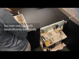 hafele kitchen tower base unit pull out