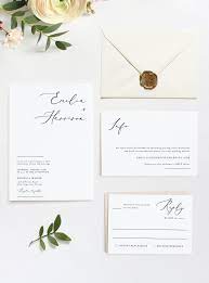Evelyn Wedding Invitation Set Wedding Invitation Suite Etsy Wedding Invitations Printable Templates Minimalist Wedding Invitations Diy Printable Wedding Invitations