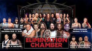 Catch wwe action on wwe network, fox, usa network. Wwe Elimination Chamber 2019 Match Card Wallpaper By Multycake On Deviantart