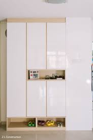 Z L Construction Singapore Full Height Shoe Cabinet With Practical Niches For Easy Storage Of Often Worn S Shoe Cabinet Build A Closet Shoe Cabinet Design