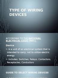 Welded wire, woven wire, barbed wire, and electric fencing. Type Of Wiring Devices Electrical Wiring Components